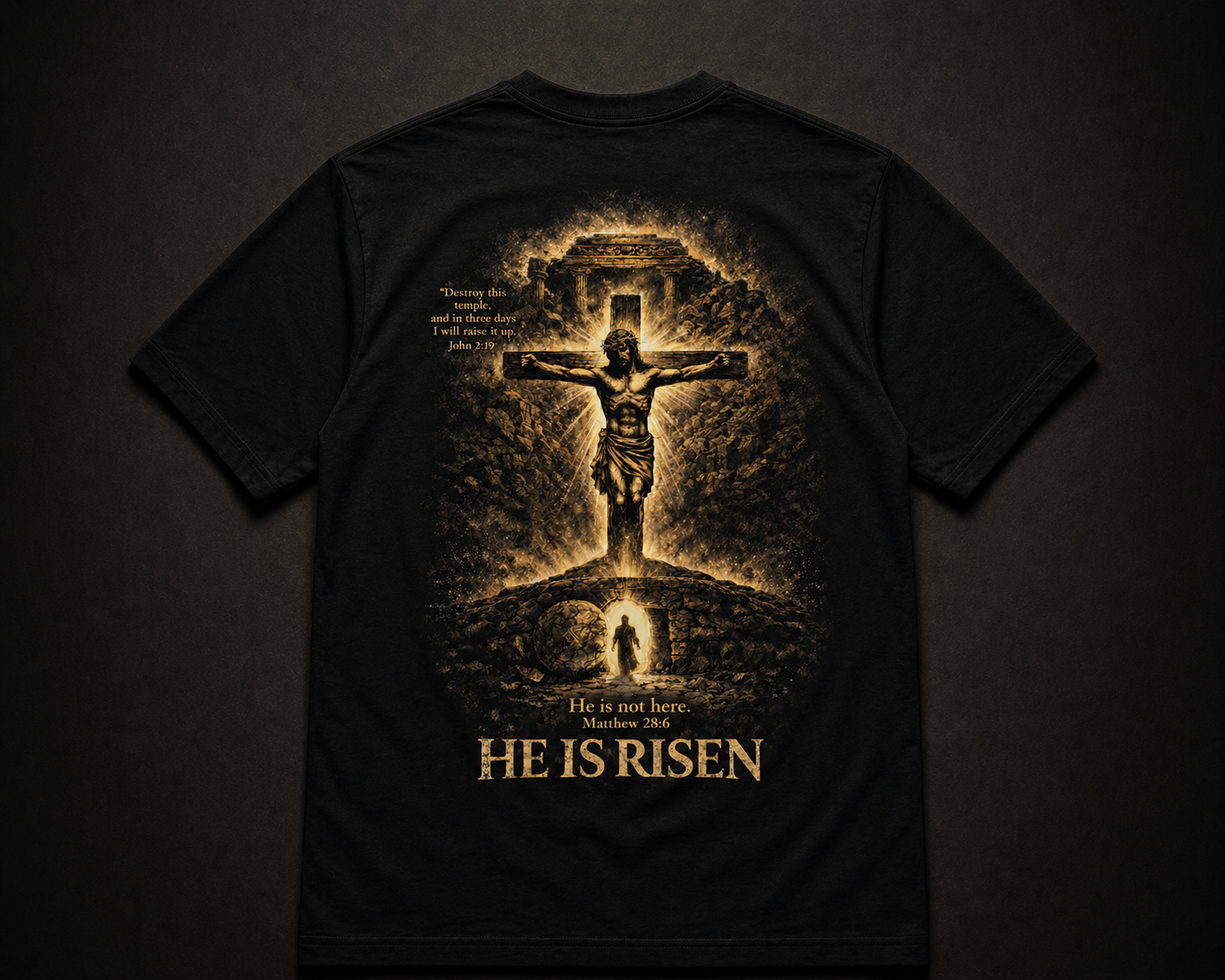 He is Risen - Premium Softstyle t-shirt